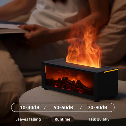 Aroma Fireplace Humidifier Lamp