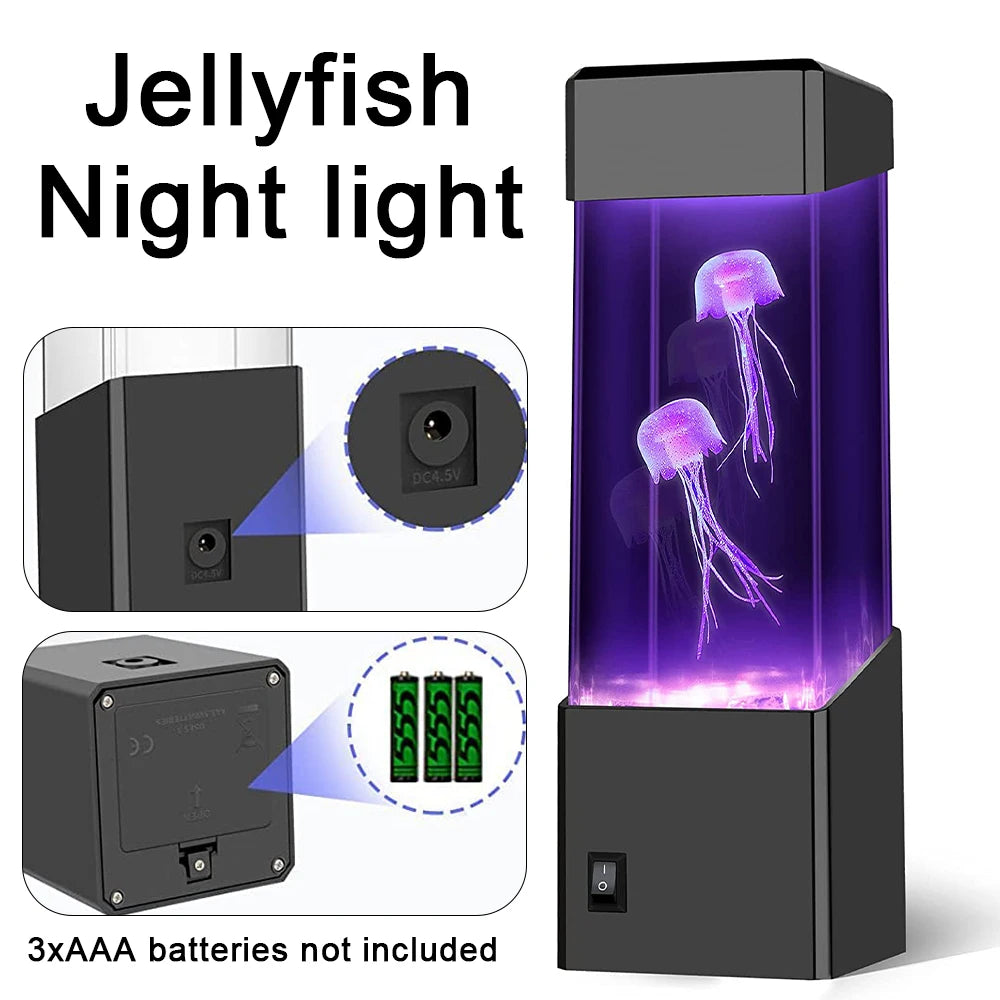 Magical Jellyfish LED Lamp