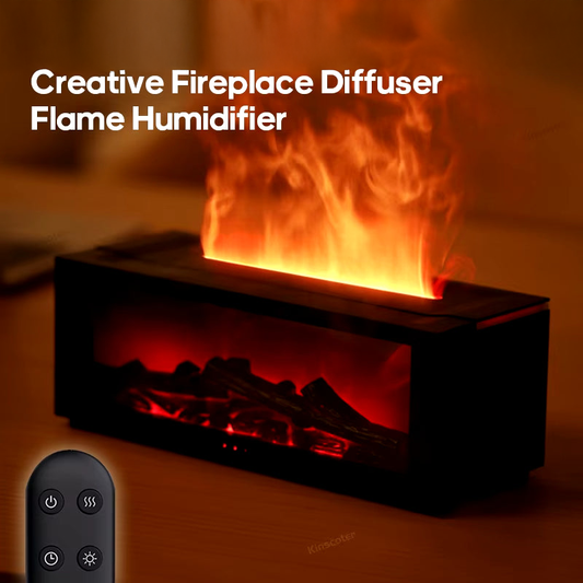 Aroma Fireplace Humidifier Lamp